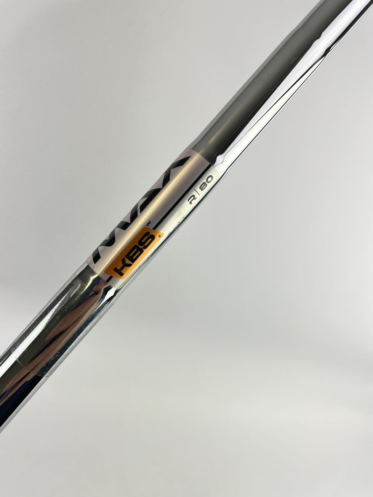 KBS Max Iron Shaft Regular Flex Steel 35.50” /0.370 Parallel /92773