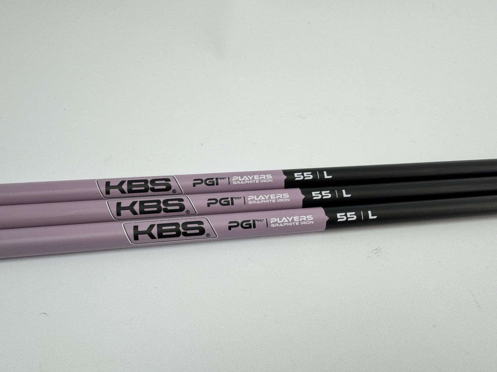 KBS PGI Ladies Wedge Shaft Set (3) 55 Ladies Flex Graphite 0.355 Tapered /307500
