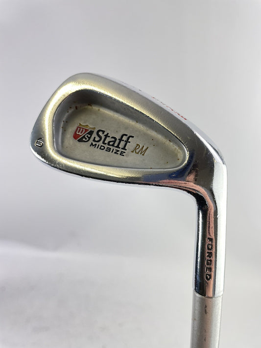 Wilson Staff Forged 6 Iron RM Midsize Stiff Graphite /Right Handed New Grip/72040