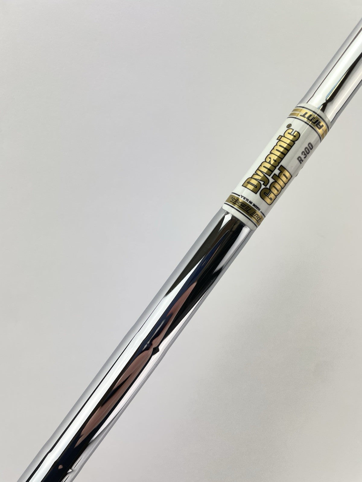 Dynamic Gold AMT Iron Shaft Regular Flex Steel 35.5” /0.355 Tapered /296121