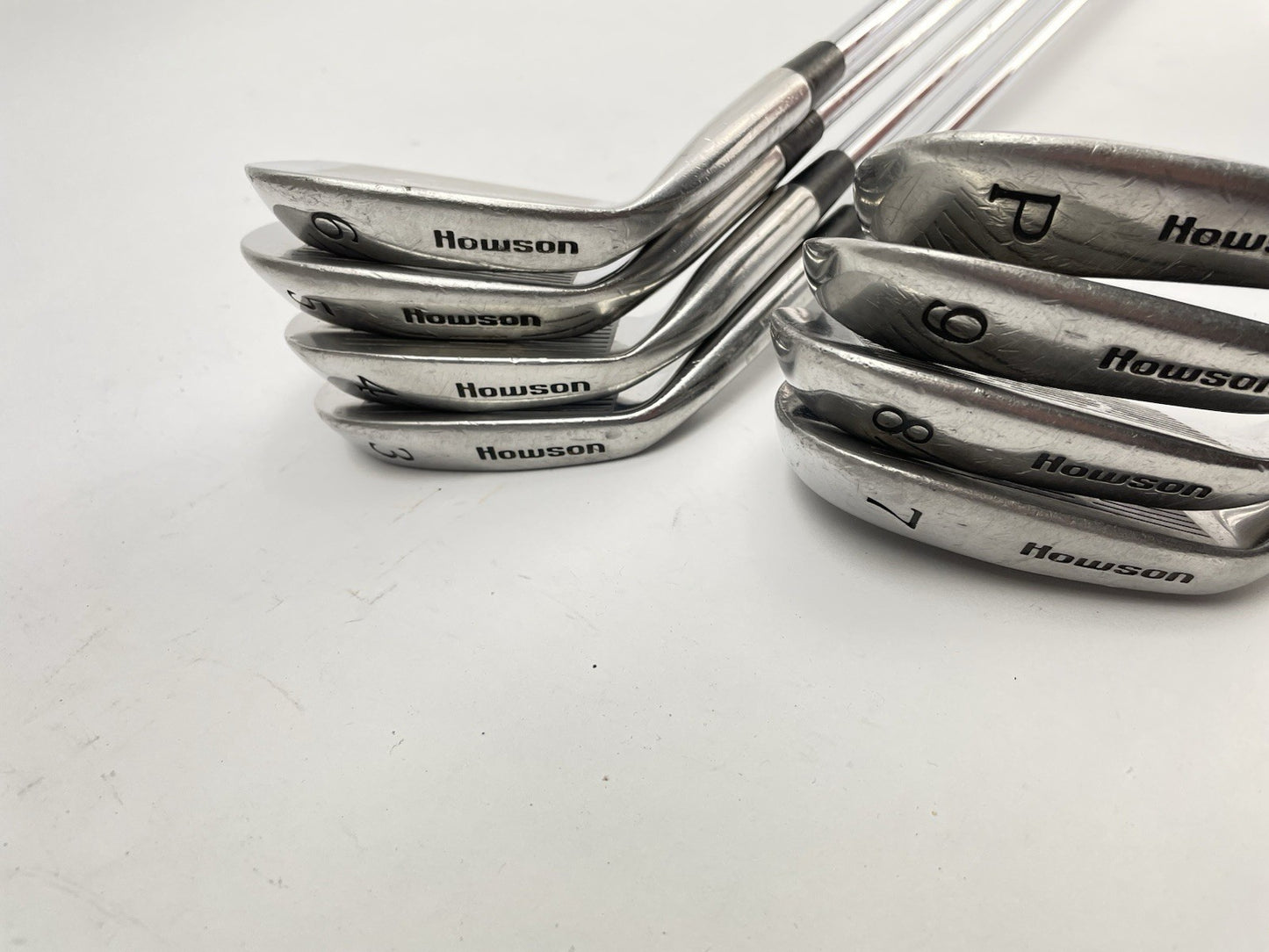 Howson Golf Iron Set 3-PW Regular Flex Steel /Right Handed /New Grips /2717417