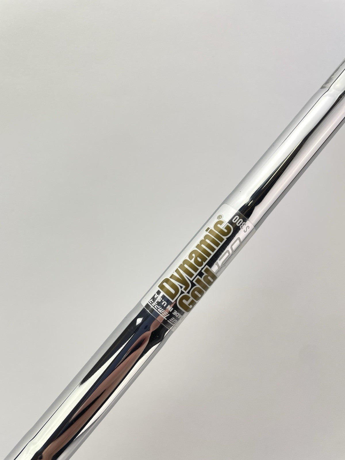 Dynamic Gold 120 Iron Shaft S300 Stiff Flex Steel 35.75 /0.355 Tapered /289123