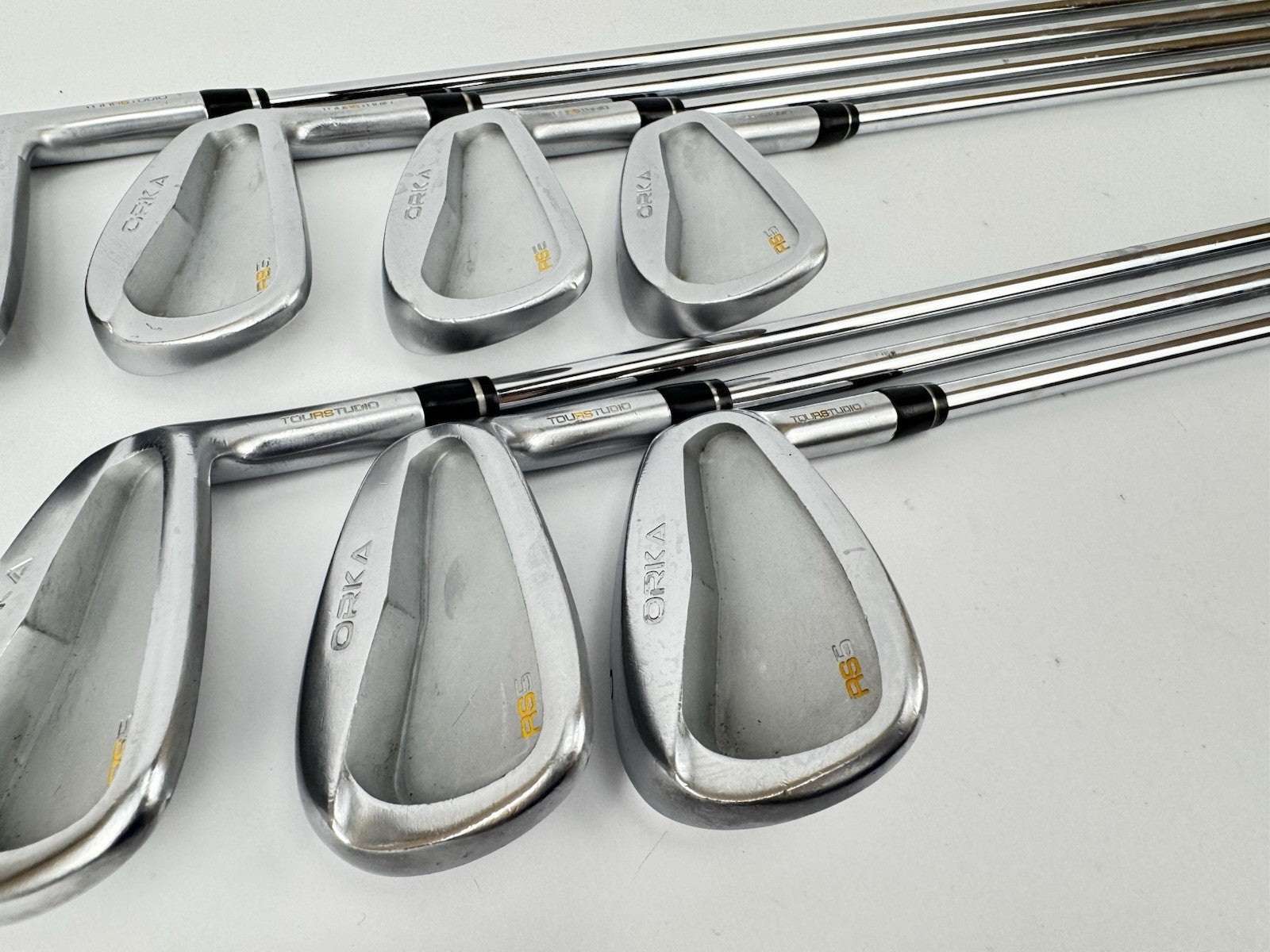 Orka RS5 Irons 4-PW Regular Flex Steel /Right Handed /New Grips /317662