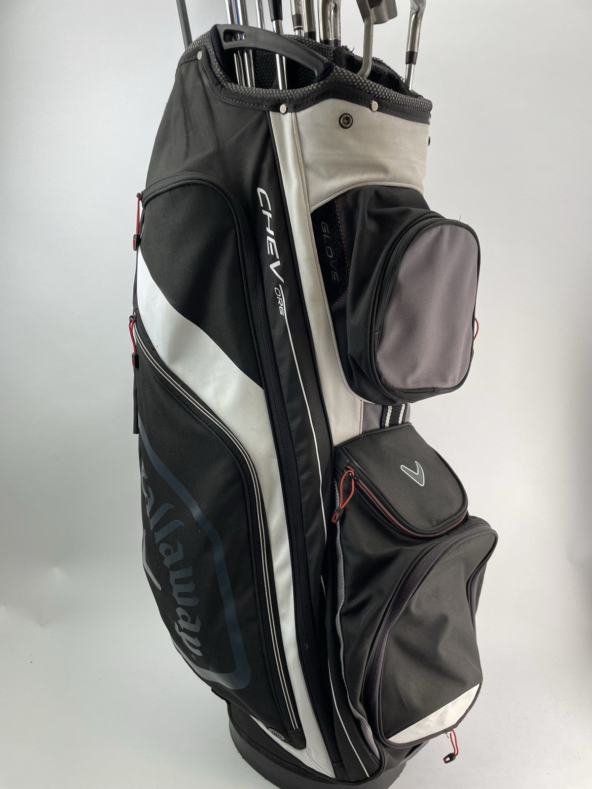 Mens Golf Package Set 13 Clubs Regular Flex /Right /New Grips /Cart Bag /2905319