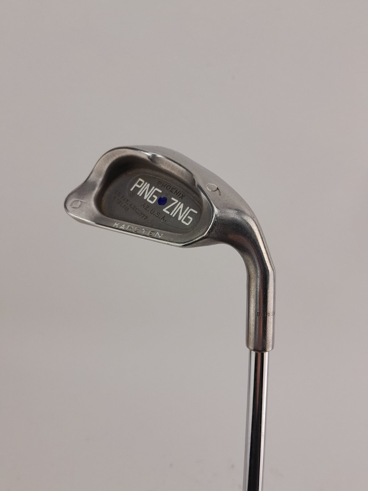 Ping Zing 6 Iron Green Dot Regular Flex Steel /Right Handed /Lamkin /167881