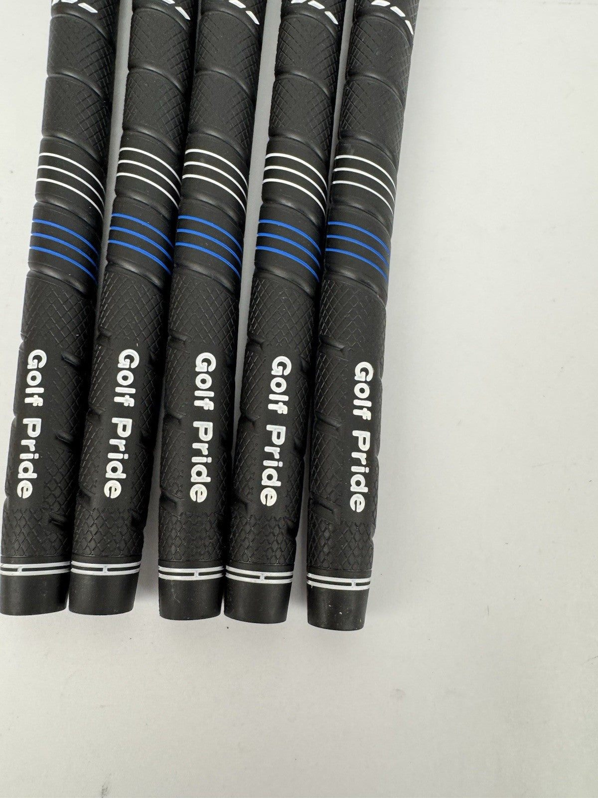 Golf Pride CP2 Wrap Golf Grips (5) Men’s Standard /Black/Blue /New /345043