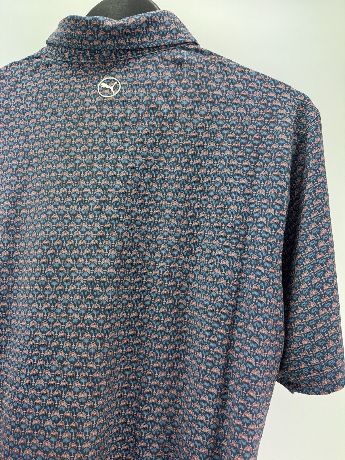 Puma Golf Mens Polo Shirt Mattr Palm Deco Polo UK Mens Size Medium /New /3081411