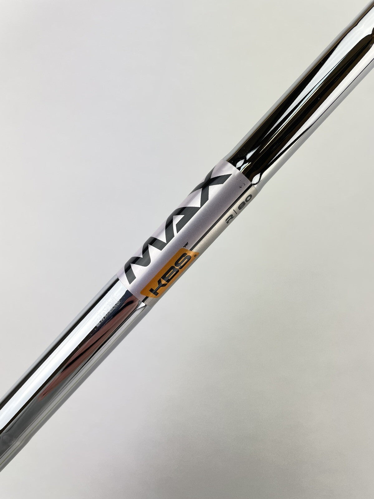 KBS Max 80 Iron Shaft Regular Flex Steel 36” /0.370 Parallel Tip /205623