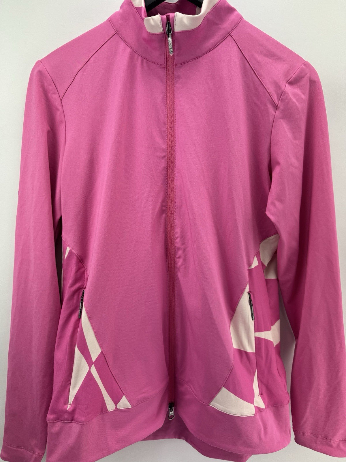 Ping Golf Womens Jacket Oria Full Zip UK 10 /Long Sleeve /Pink /New /309198