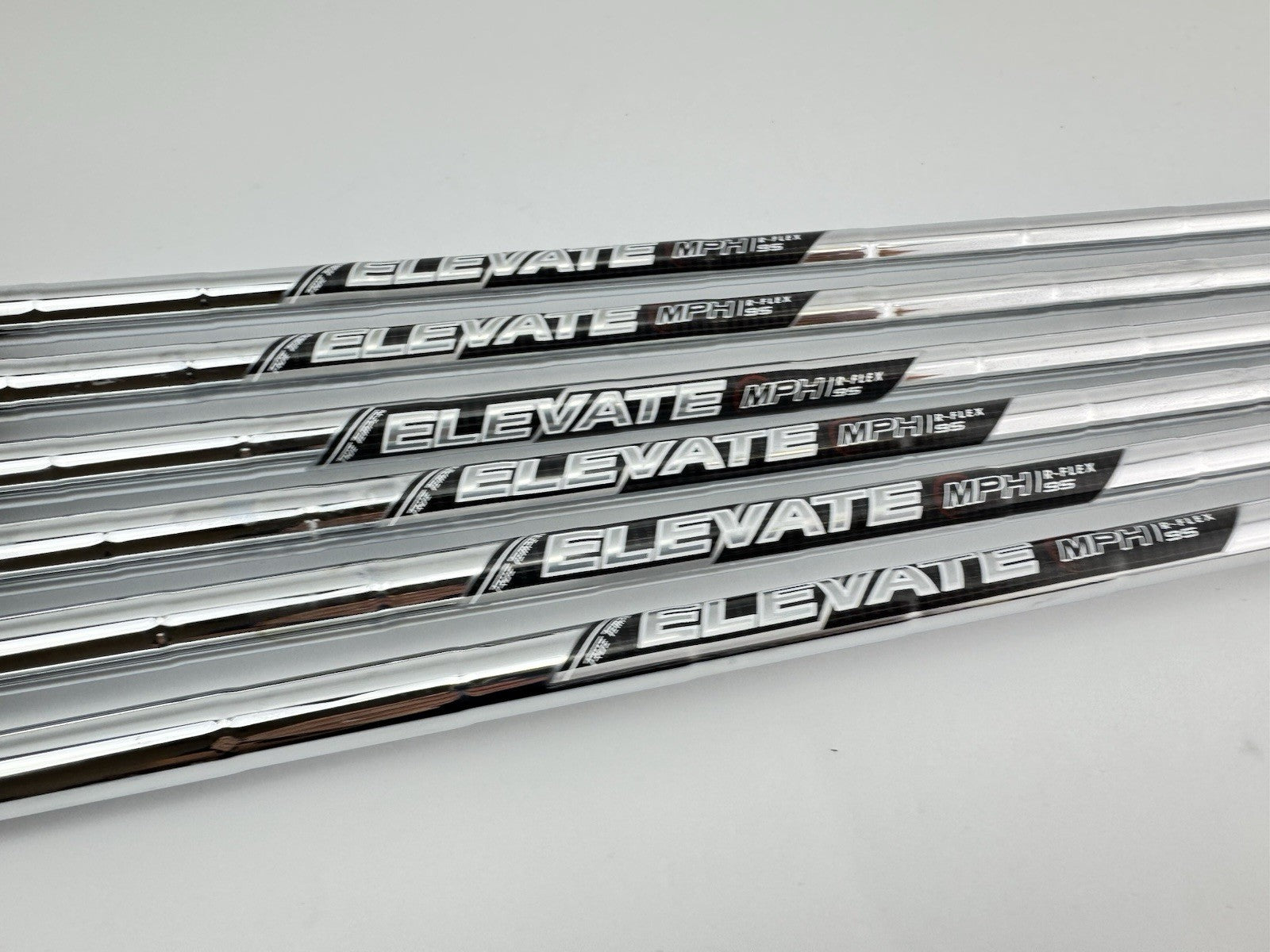 Elevate MPH Iron Shaft Set (6) 95 Regular Steel 0.370 Parallel /New Grips /287772