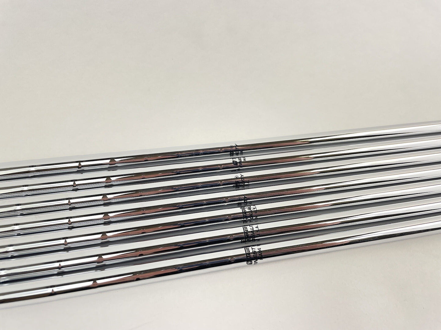 True Temper Iron Shaft Set Ladies/Junior Flex Steel (7) 0.370 Parallel 37" /New1