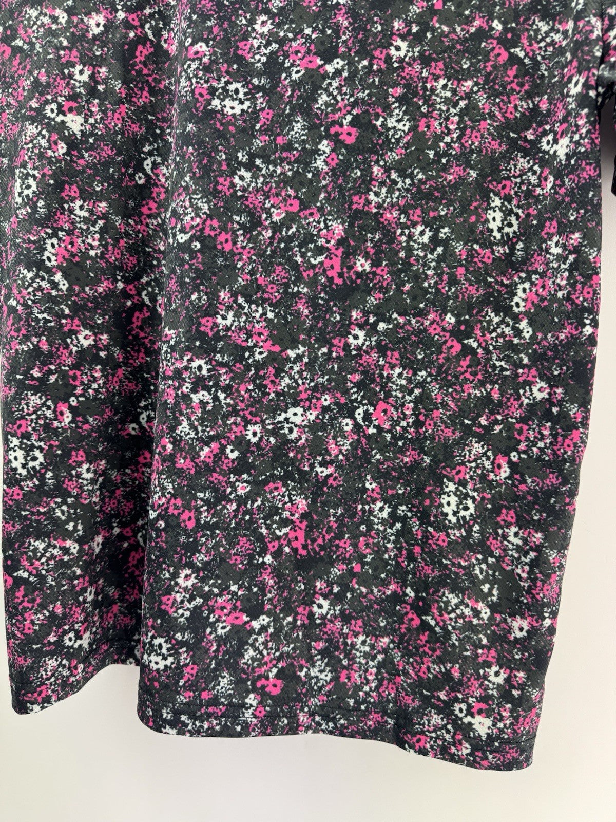 Juniors Boys Under Armour Floral Speckle Golf Polo Shirt Size UK Large /309828