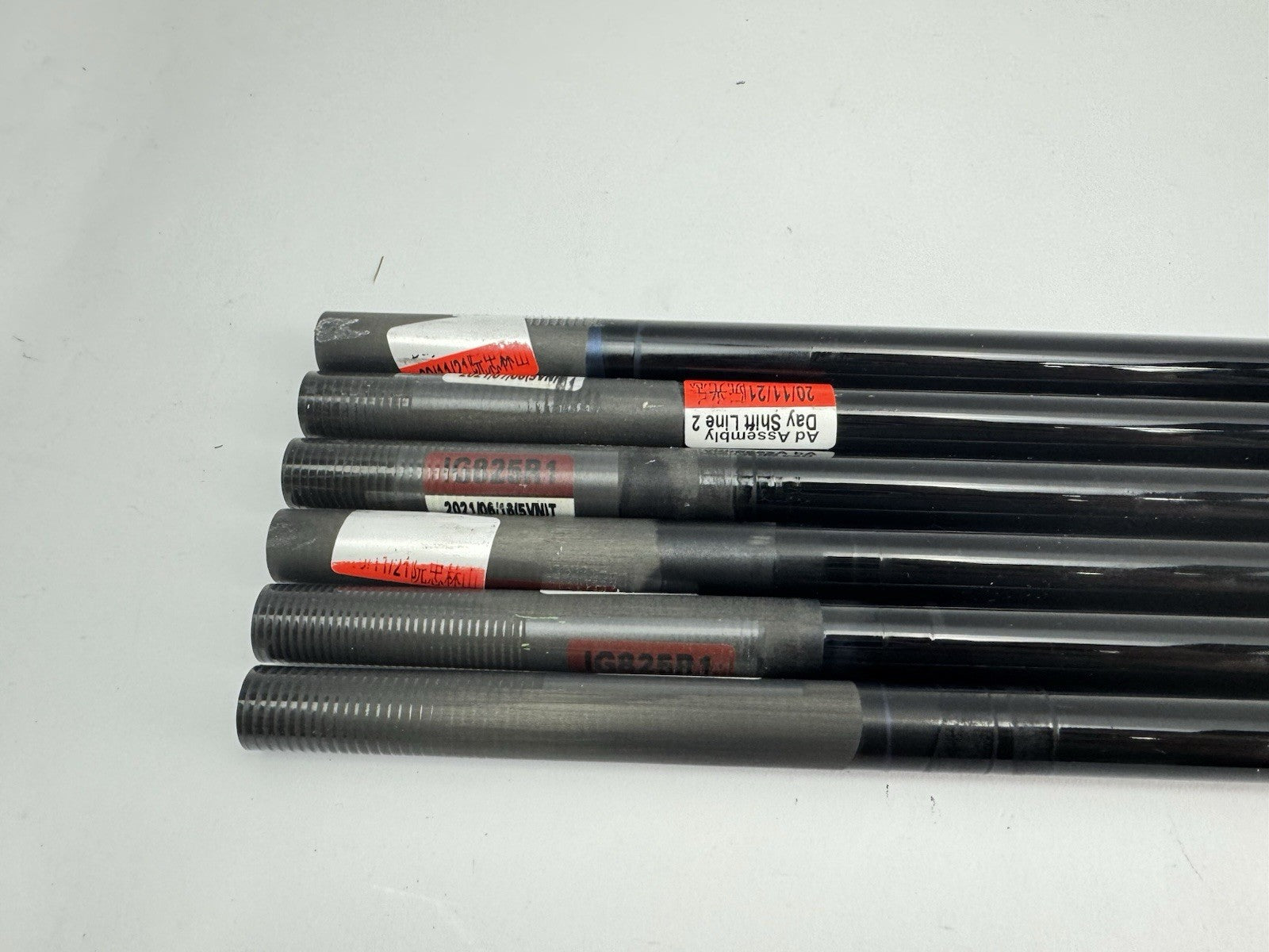 Fujikura Ventus Iron Shaft Set (6) Red 6-R Regular Graphite 0.370 Parallel/245638