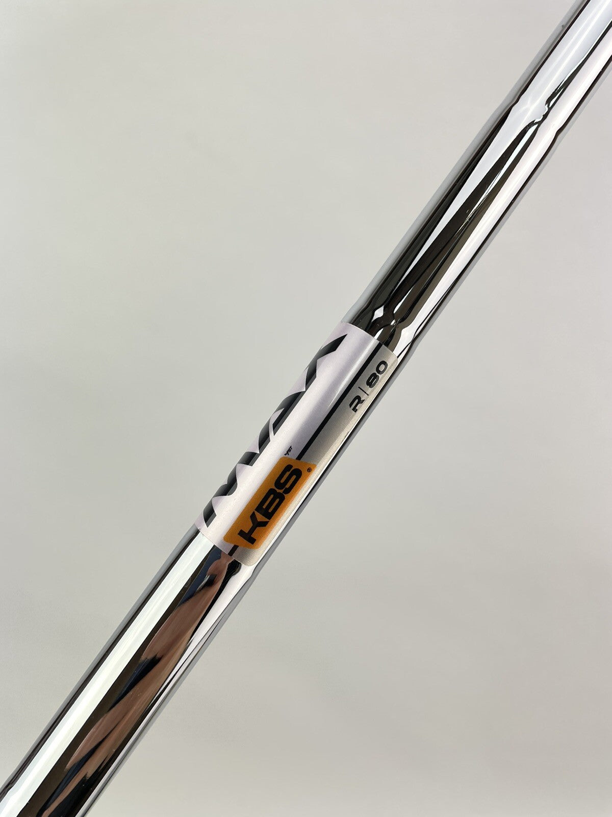 KBS Max Iron Shaft 80 Regular Flex Steel 35.5" /0.370 Parallel /183382
