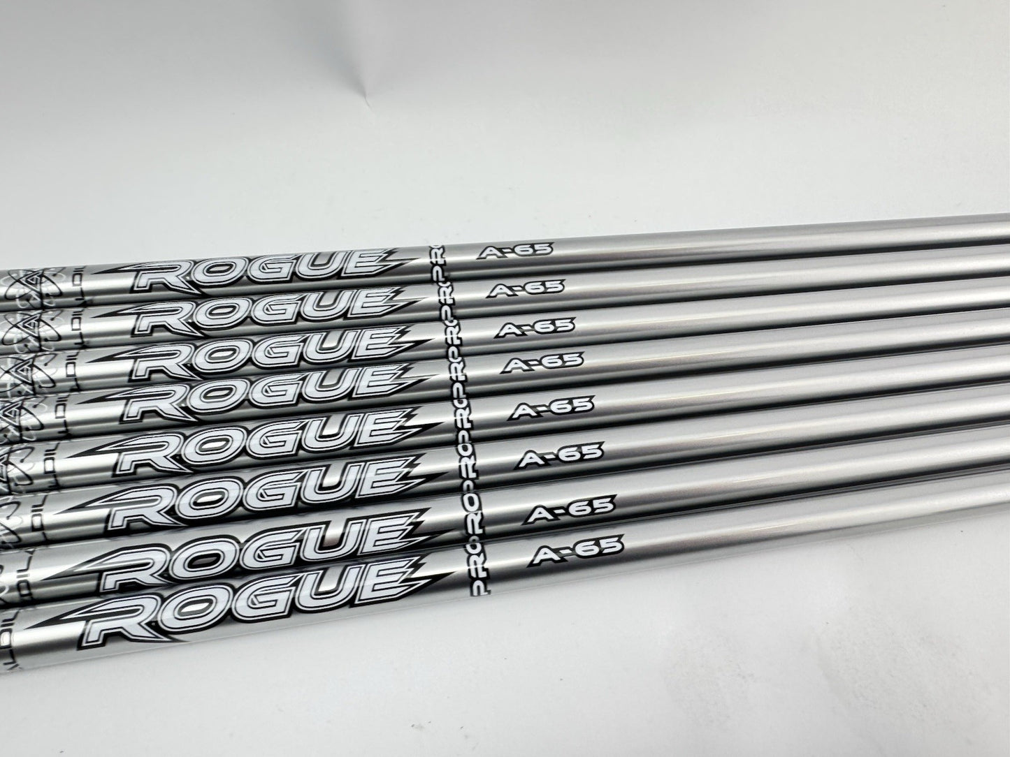 Aldila Rogue Pro Iron Shaft Set (8) 65 Senior Flex Graphite 40.25” /0.370 /New4