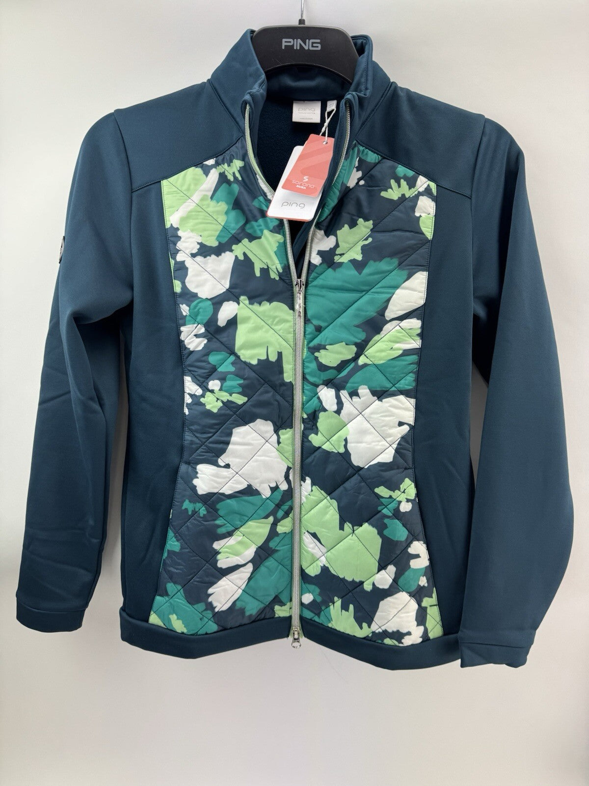 Ping Golf Women’s Jacket Ashlynn Sensorwarm Full Zip UK 8 /New /223530