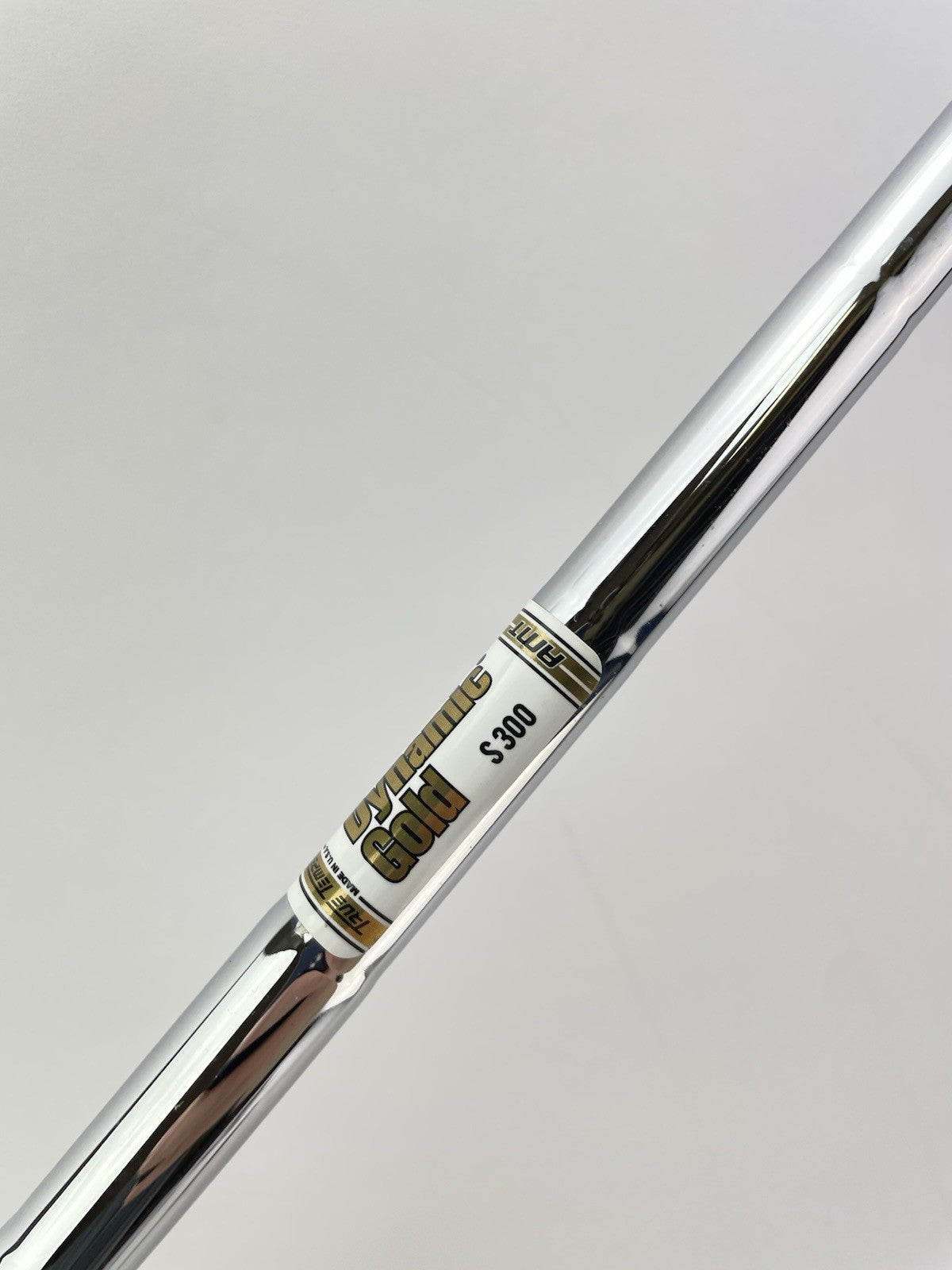 Dynamic Gold AMT Iron Shaft S300 Stiff Flex Steel 35.5” /0.355 Tapered /271296