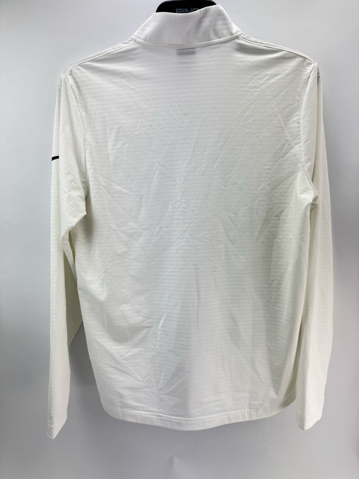 Nike Golf Pullover Victory 1/2 Zip /Light Grey /UK Medium /White /New /276897