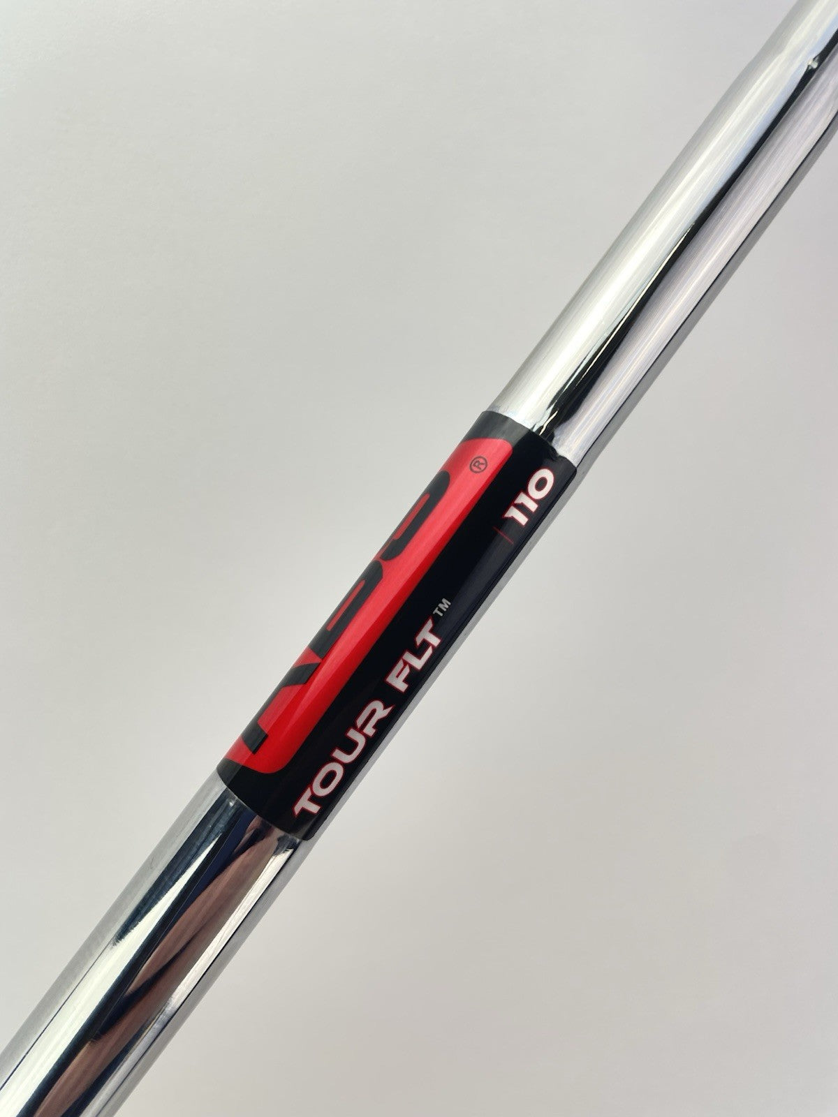 KBS Tour FLT 110 Iron Shaft Regular Flex Steel 35.25” /0.355 Tapered /275114