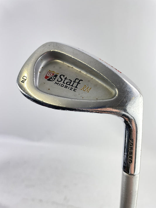 Wilson Staff Forged 9 Iron RM Midsize Stiff Graphite /Right Handed New Grip/72070