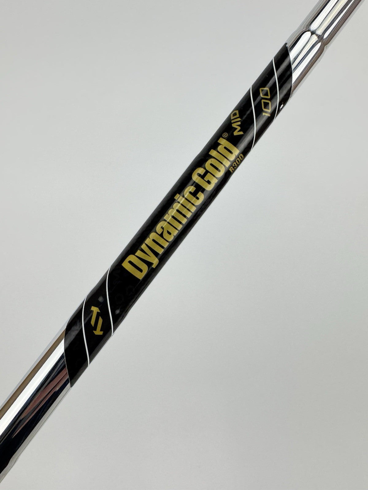 Dynamic Gold Mid 100 Iron Shaft R300 Regular Flex Steel 36.5” /0.355 /320042