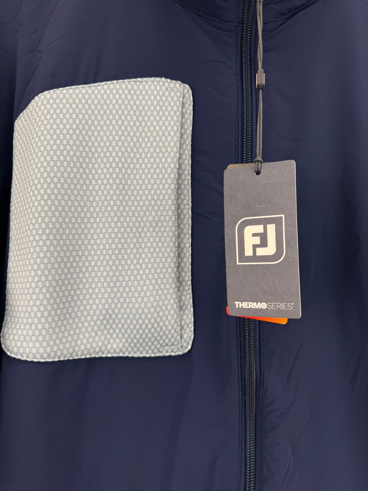 FootJoy Thermoseries Hybrid Jacket Men's Small Navy Grey Wind Resistant/336165