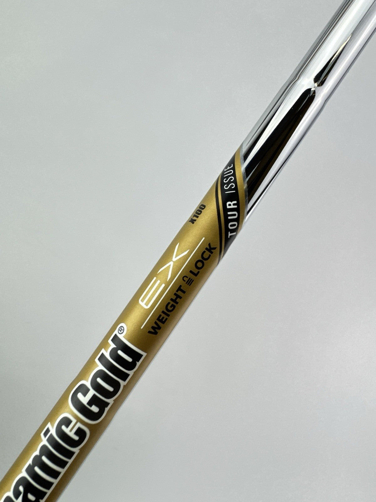 Dynamic Gold EX Iron Shaft X100 X Flex Steel 35.75 /0.355 Tapered /309603