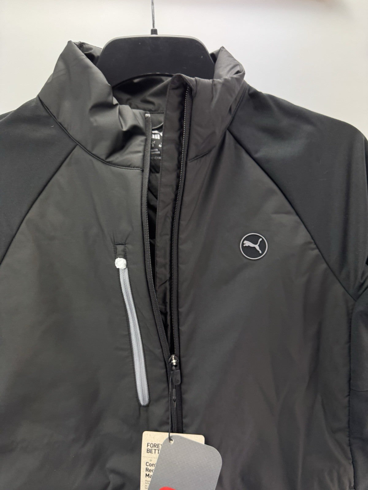 Puma Mens Golf Jacket Hielands Insulated Full Zip UK Small /New /272213