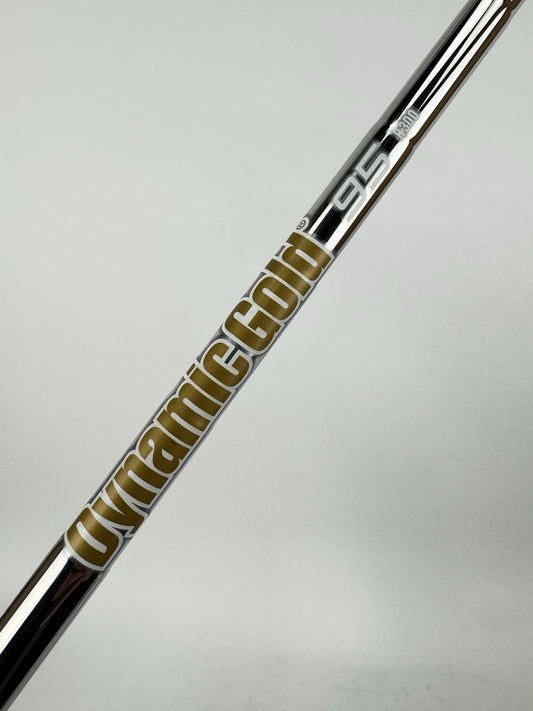 Dynamic Gold 95 Iron Shaft R300 Regular Flex Steel 35.25 /0.355 Tapered/316910