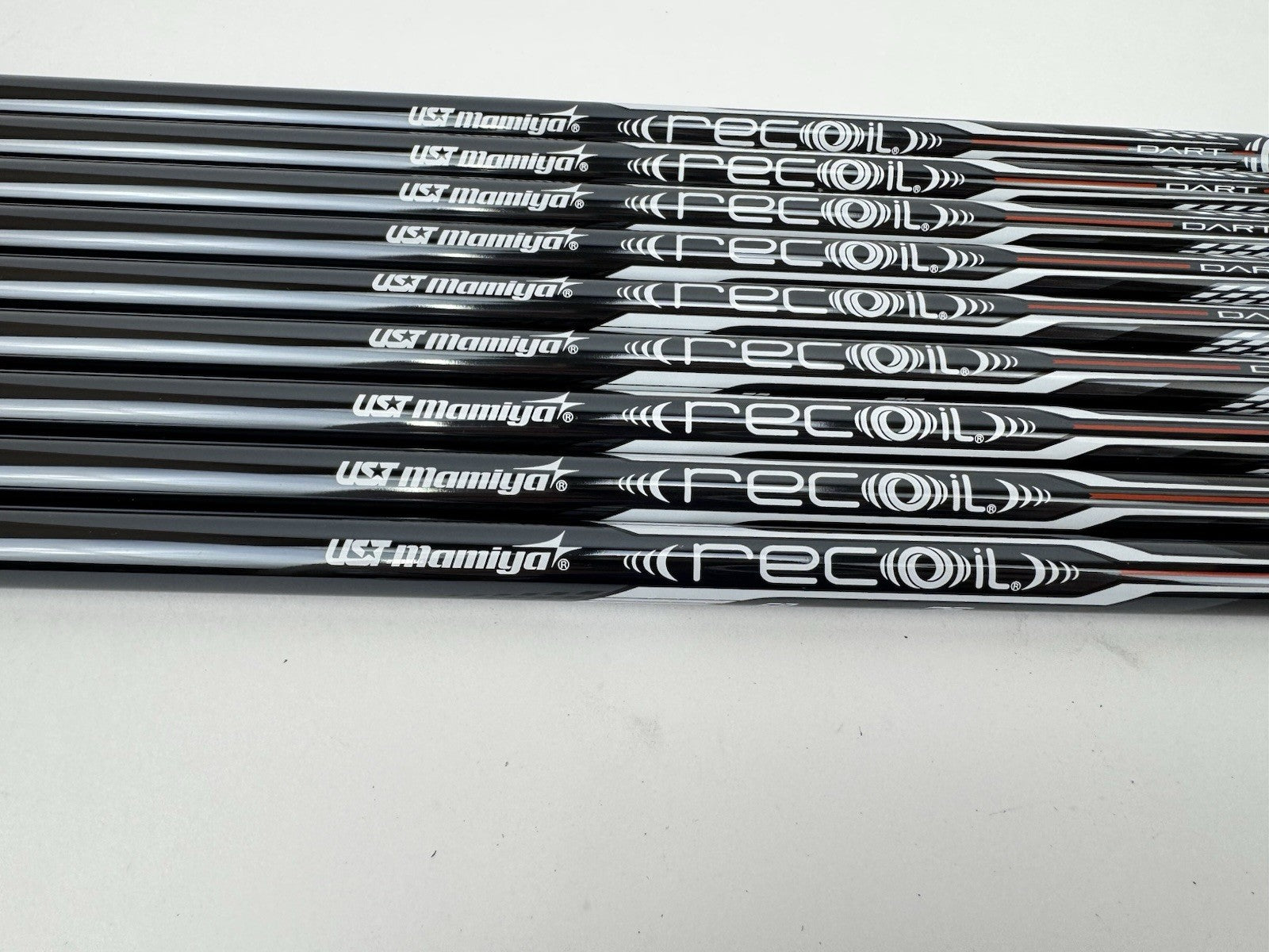 UST Recoil Dart Iron Shaft Set (9) 75 F2 Senior Graphite 41” /0.370 Parallel1