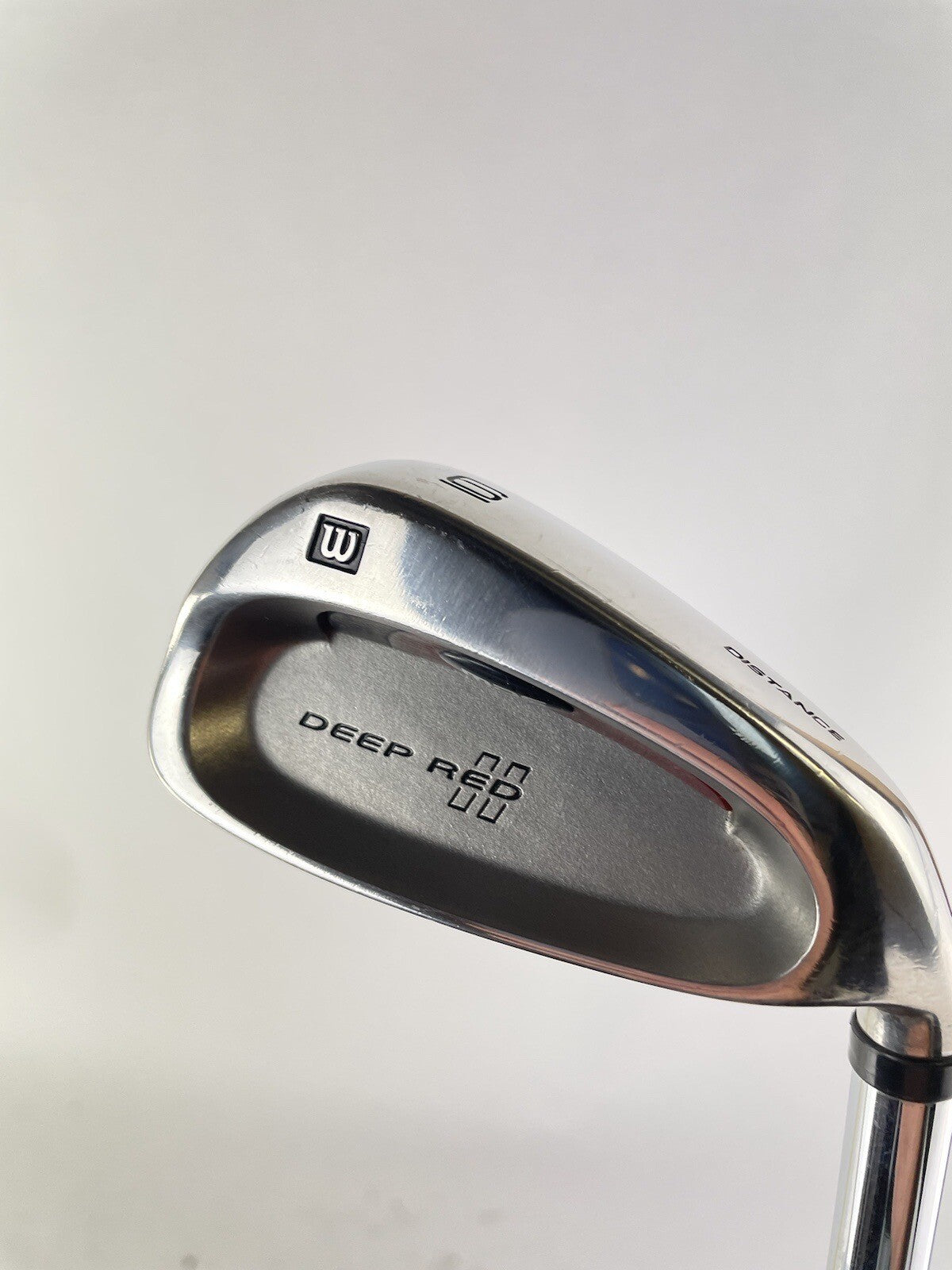 Wilson Deep Red 6 Iron Distance Regular Steel /Right Handed /New Grip /141011
