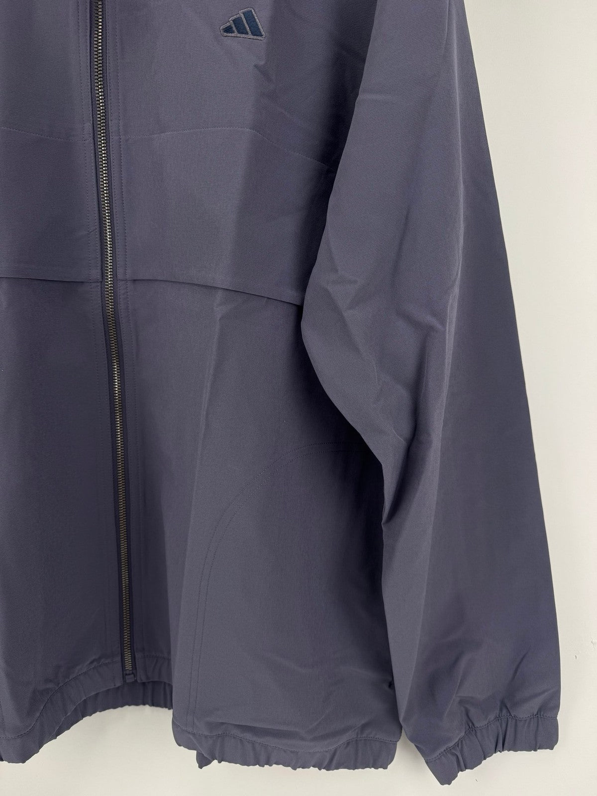 Adidas Go-To Full Zip Windbreaker Men's XL Purple Lightweight Jacket/327745