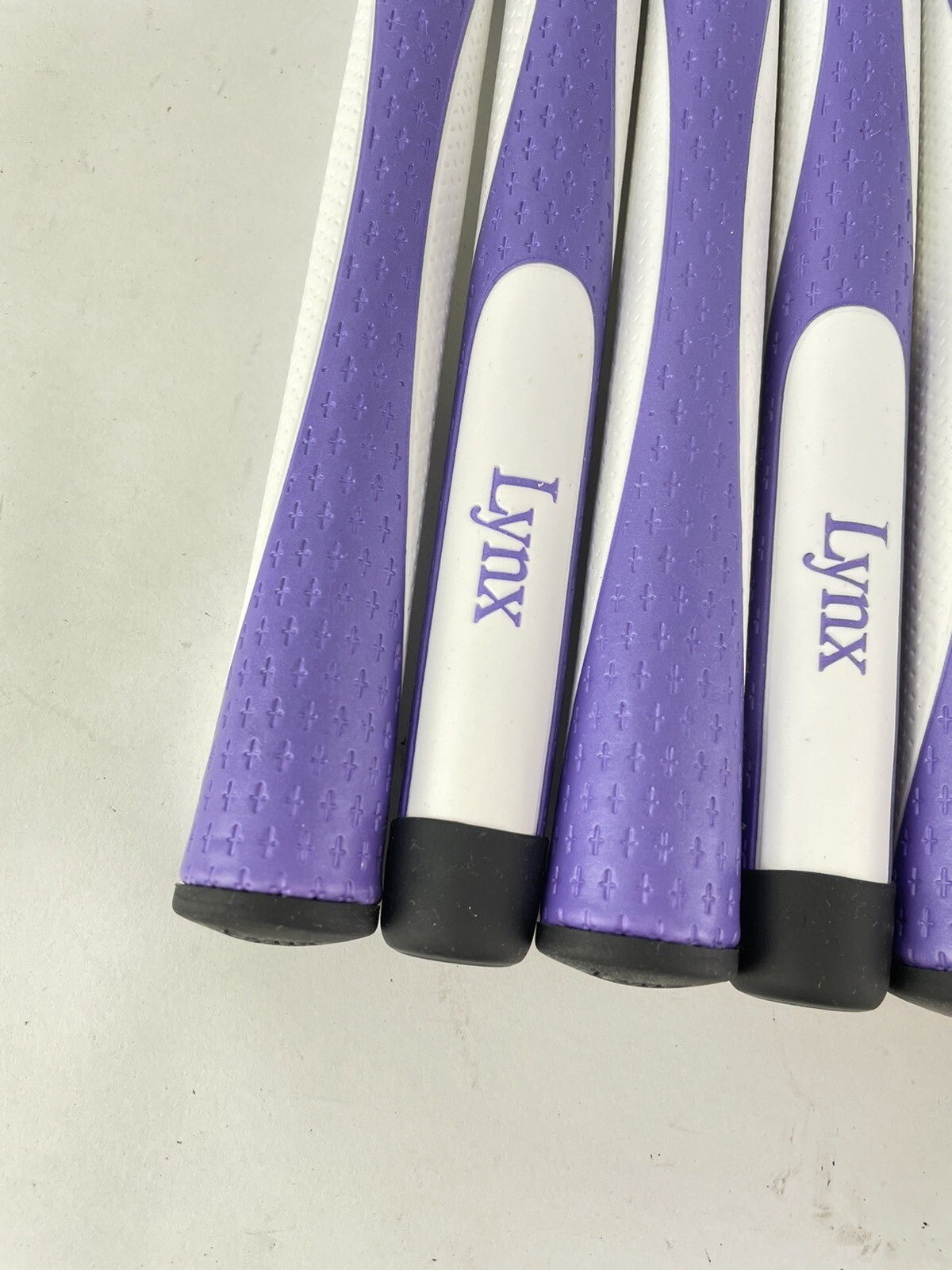 Lynx Golf Grips (10) Ladies Standard /Purple/White /Soft Winn Style /Brand New1