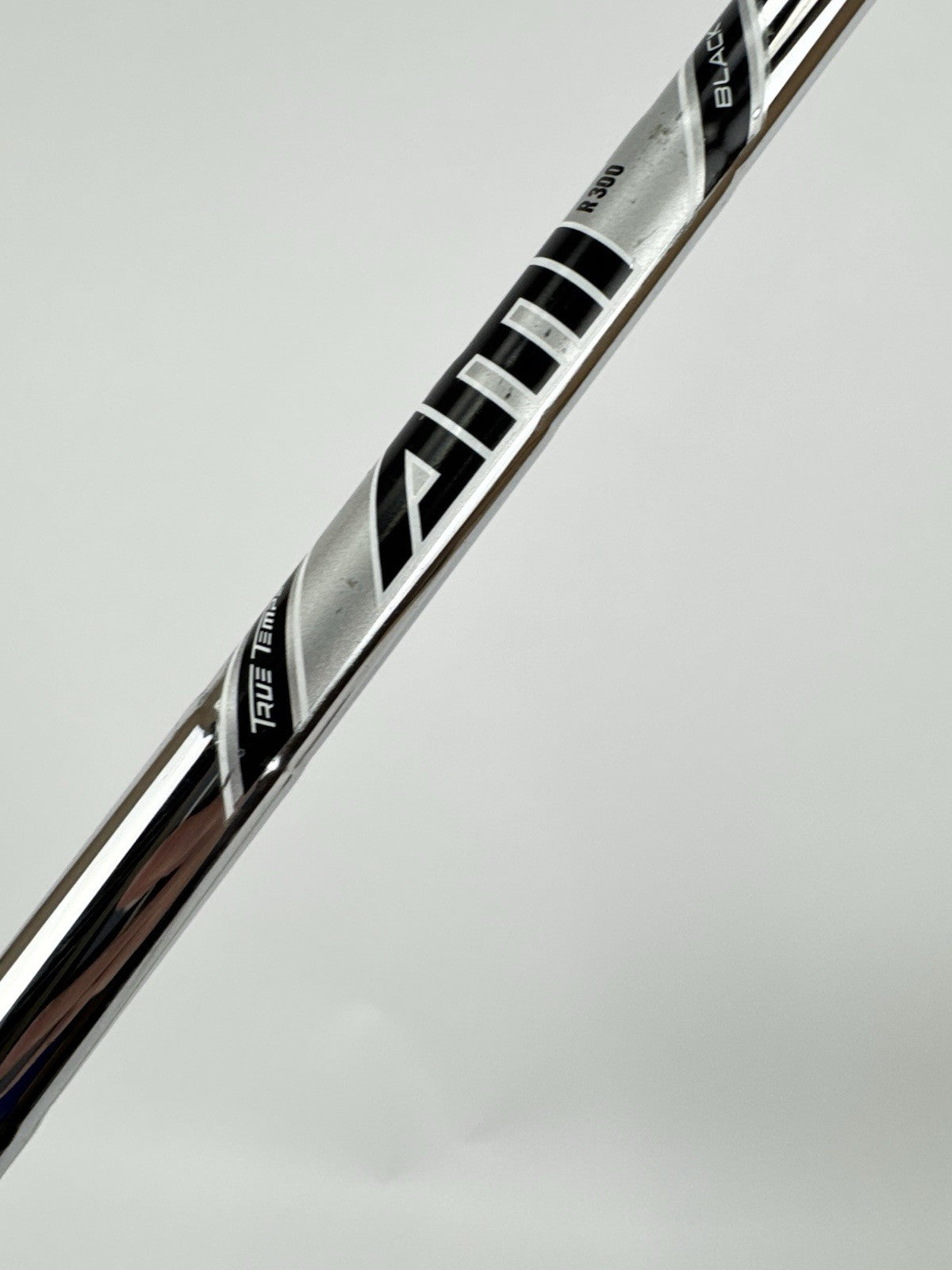 True Temper AMT Black Iron Shaft R300 Regular Flex Steel 35.25” /0.355 /323574