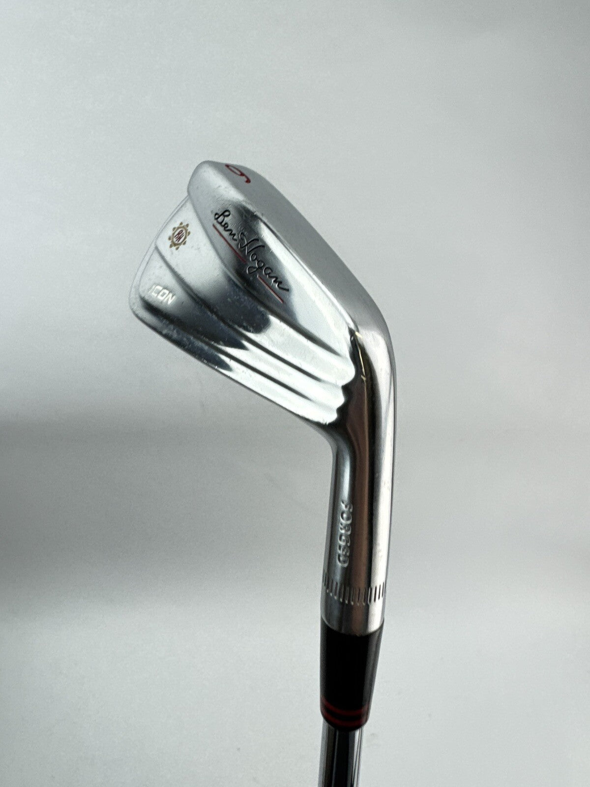 Ben Hogan Icon 6 Iron Forged KBS Tour-V 120 X Flex Extra Stiff Steel /225205