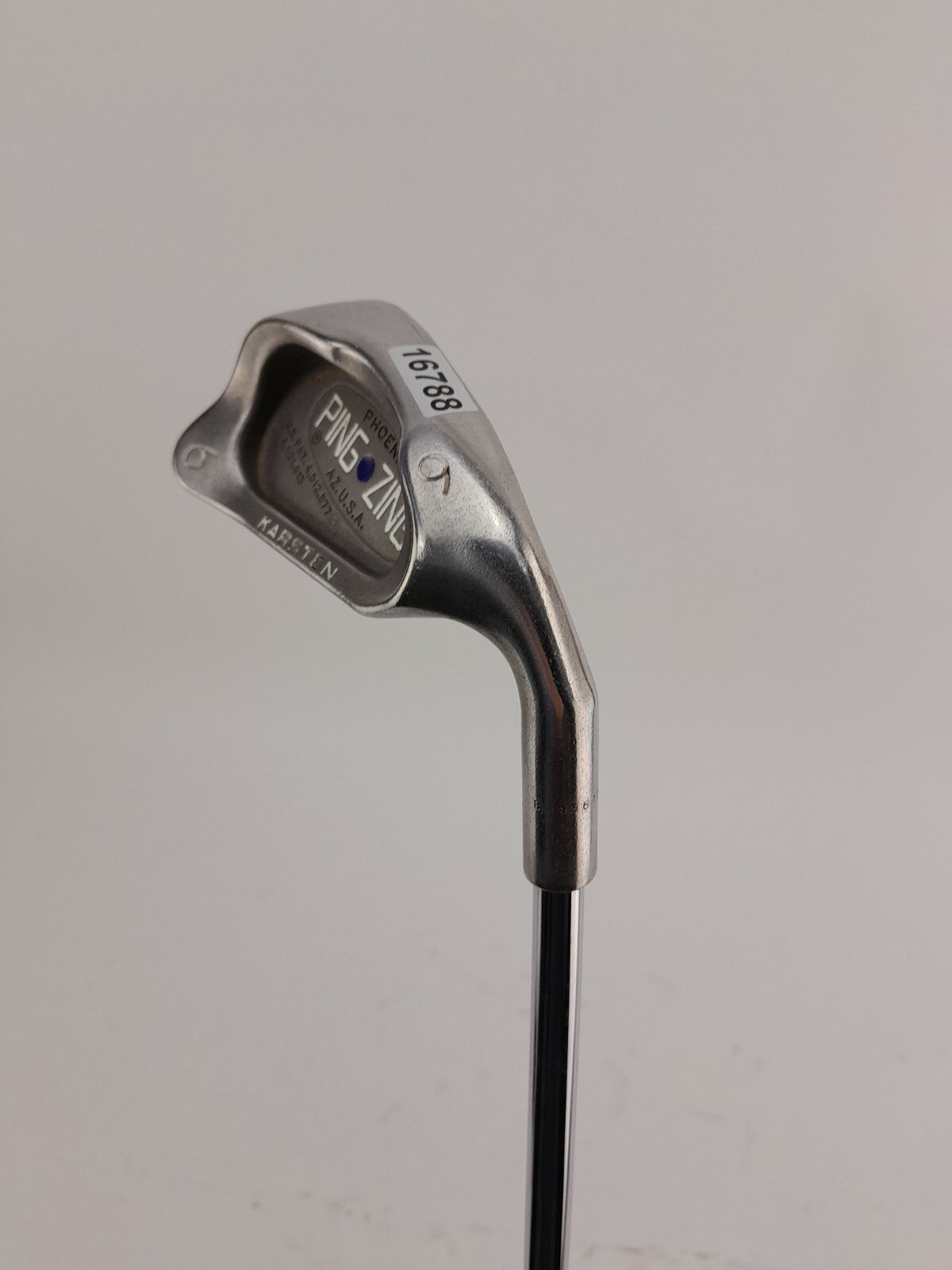 Ping Zing 6 Iron Green Dot Regular Flex Steel /Right Handed /Lamkin /1678818