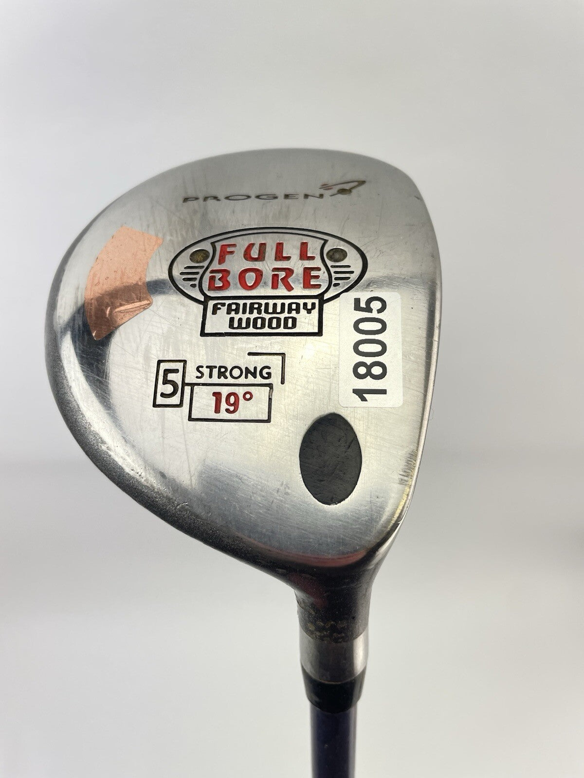 Progen Golf 5 Wood 19* Full Bore Ladies Graphite /Right /New Grip /180050