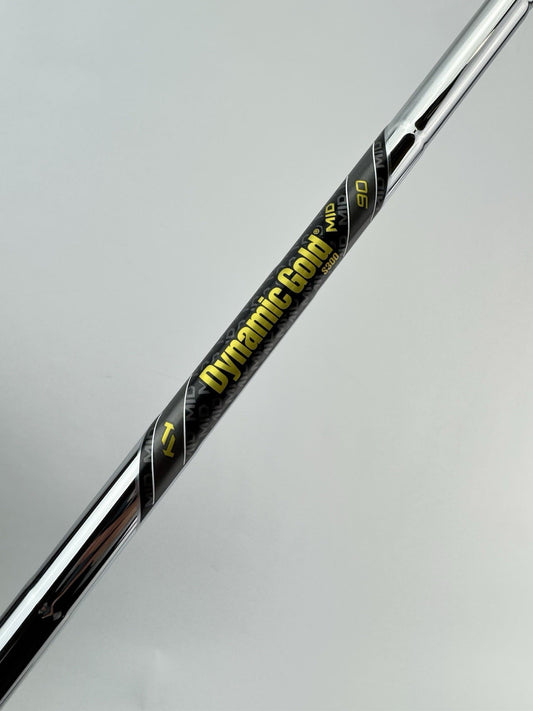 Dynamic Gold 90 Mid Iron Shaft Stiff Flex Steel 35” /0.370 Parallel /305760