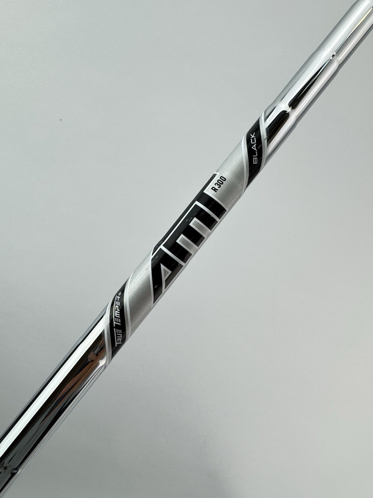 True Temper AMT Black Iron Shaft R300 Regular Flex Steel 35.5” /0.355 /317290