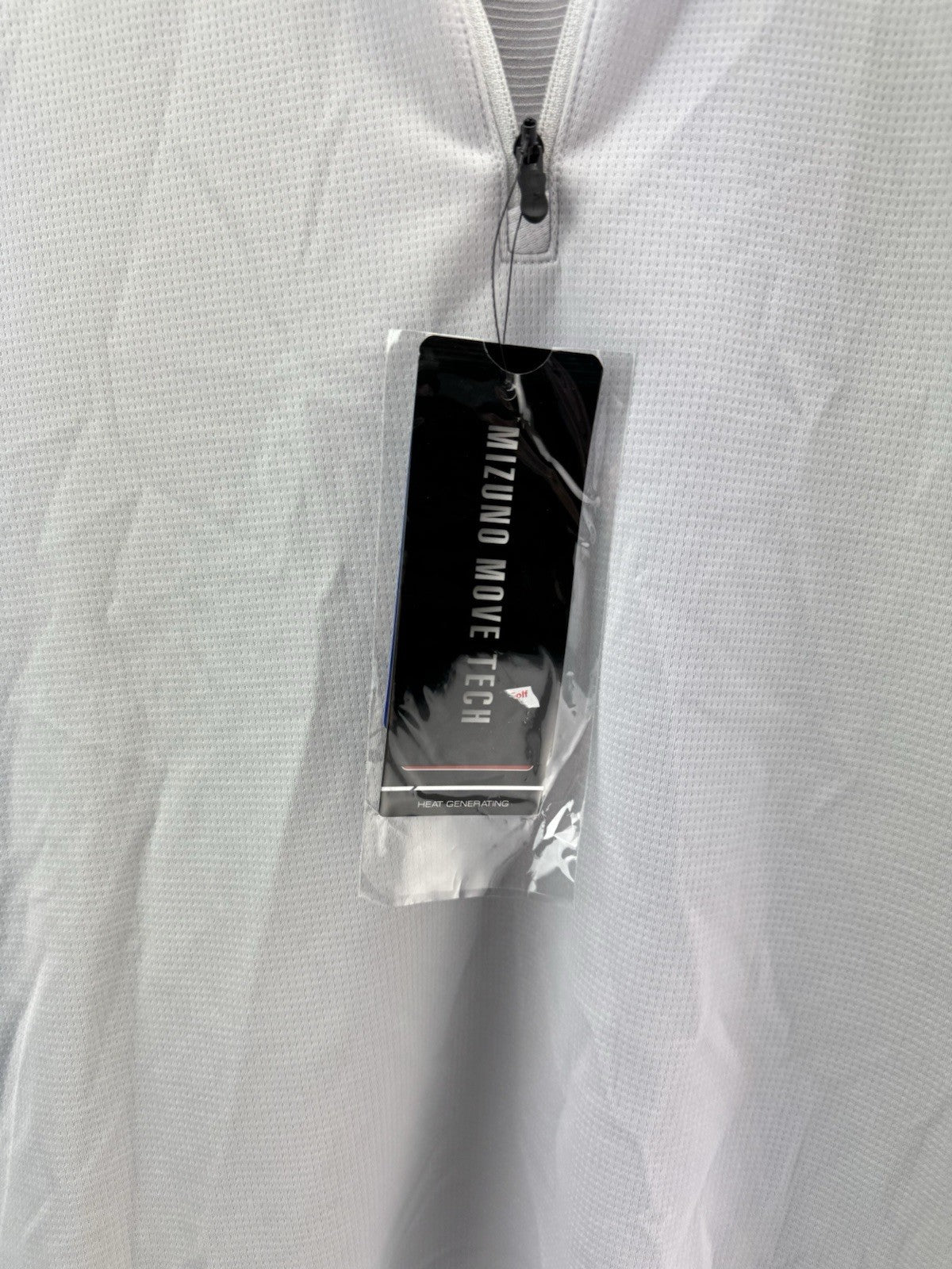 Mizuno Golf Pullover Breath Thermo Drop 1/4 Zip Black UK Small /New /286616