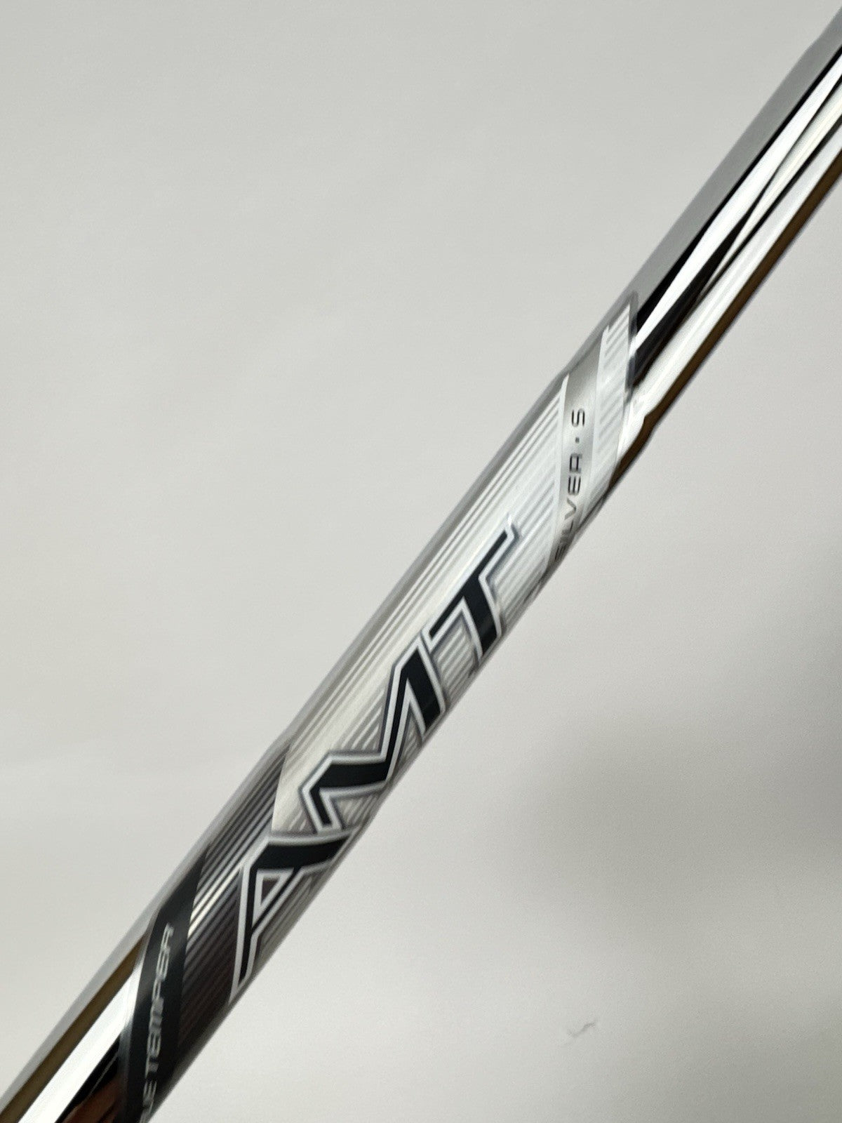 True Temper AMT Silver Iron Shaft Stiff Flex Steel 35.75” /0.355 Tapered /355522