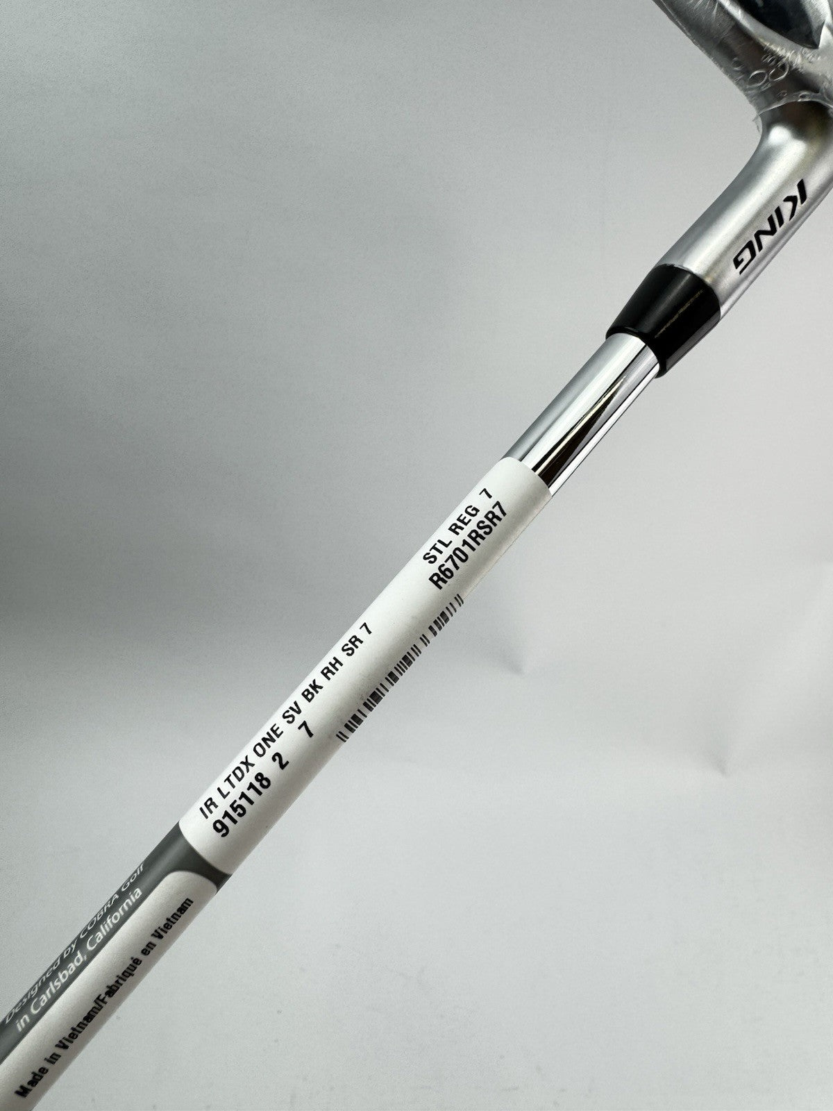 Cobra LTDx One Length 7 Iron KBS Tour 90 Regular Steel /Right Handed /New /2926111