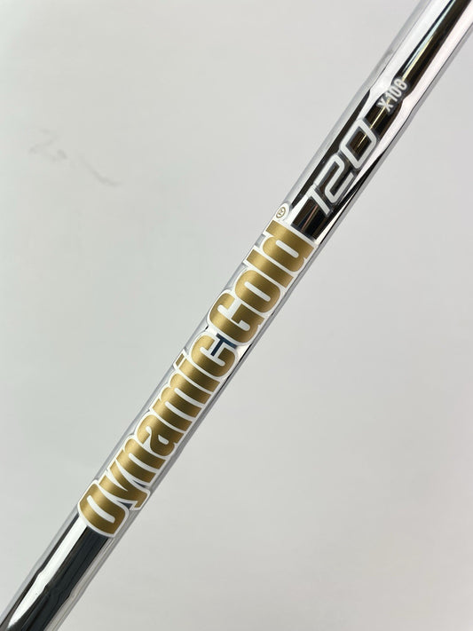 Dynamic Gold 120 Iron Shaft X100 X Flex Steel 35.25 /0.355 Tapered /233020