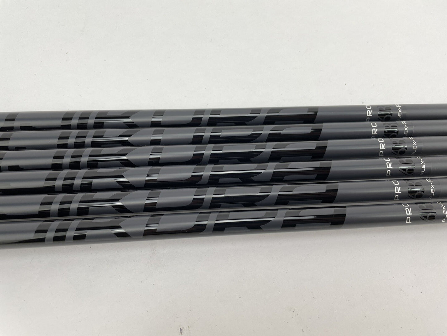 Fujikura Pro Iron Shaft Set (6) 63i Regular Flex Graphite /0.370 Parallel /New0