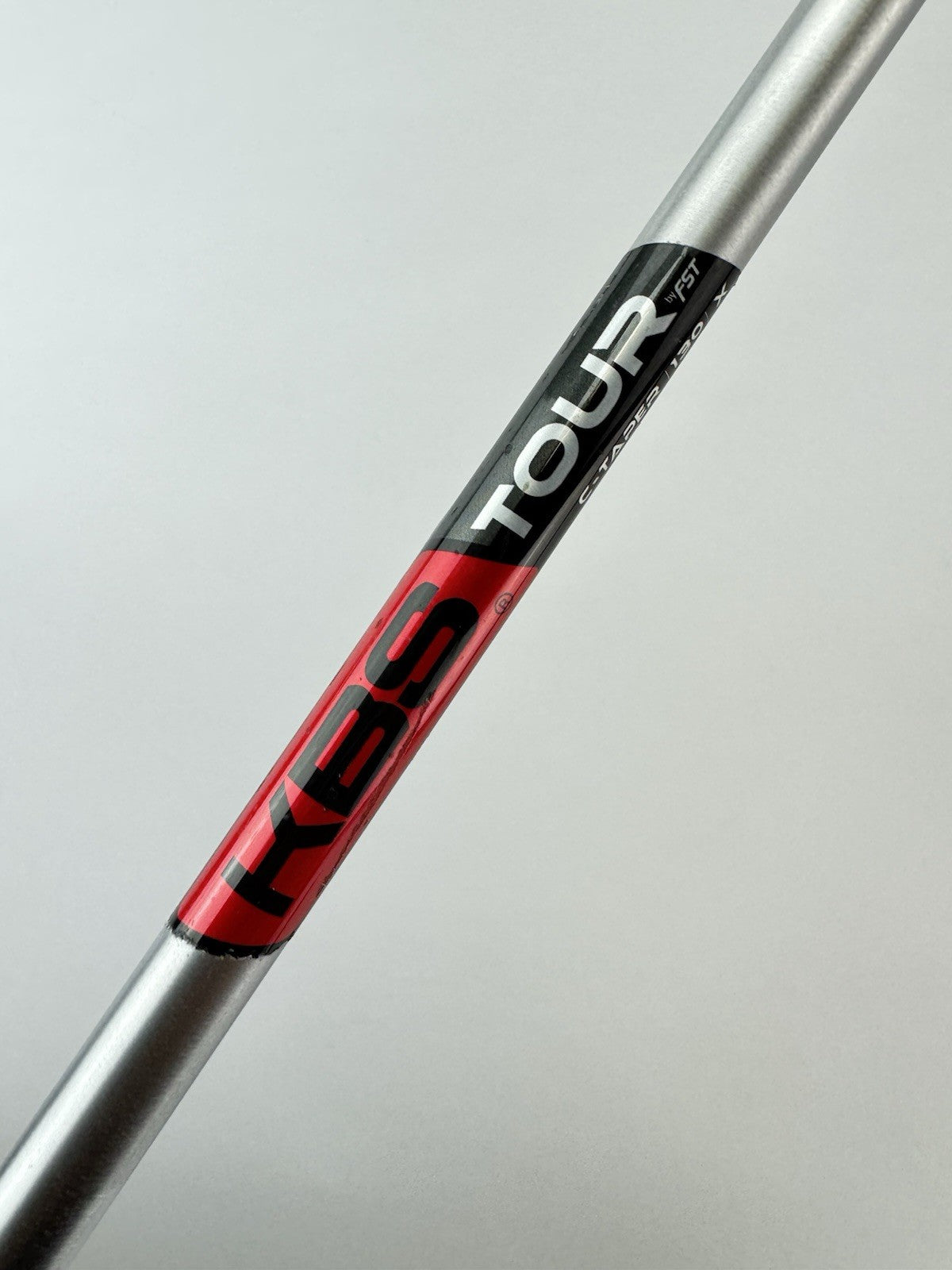 KBS C-Taper 130 Iron Shaft Extra Stiff Flex Steel 36” /0.355 Tapered /255702