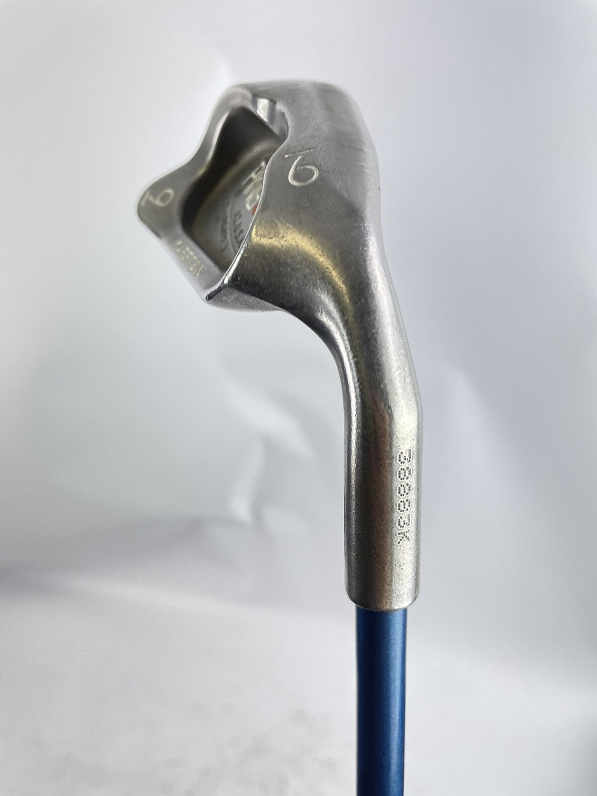 Ping Zing 9 Iron Orange Dot Stiff Flex Graphite /Right Handed /New Grip /55604