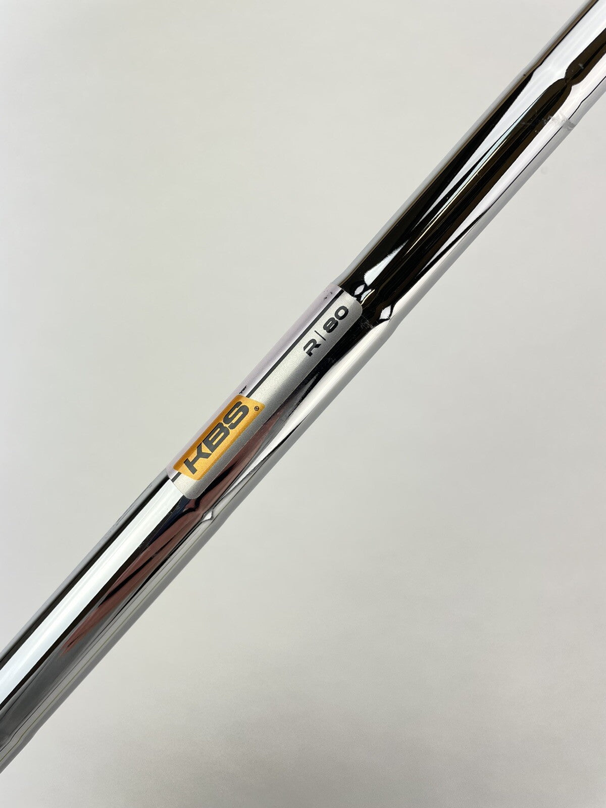 KBS Max 80 Iron Shaft Regular Flex Steel 36” /0.370 Parallel Tip /205628