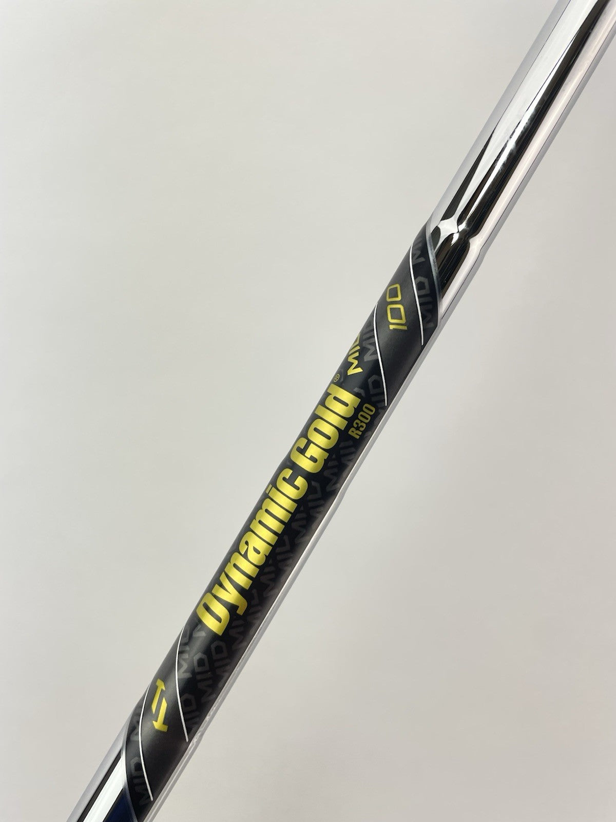 Dynamic Gold Mid 100 Iron Shaft Regular Flex Steel 35.75 /0.355 Tapered /253236