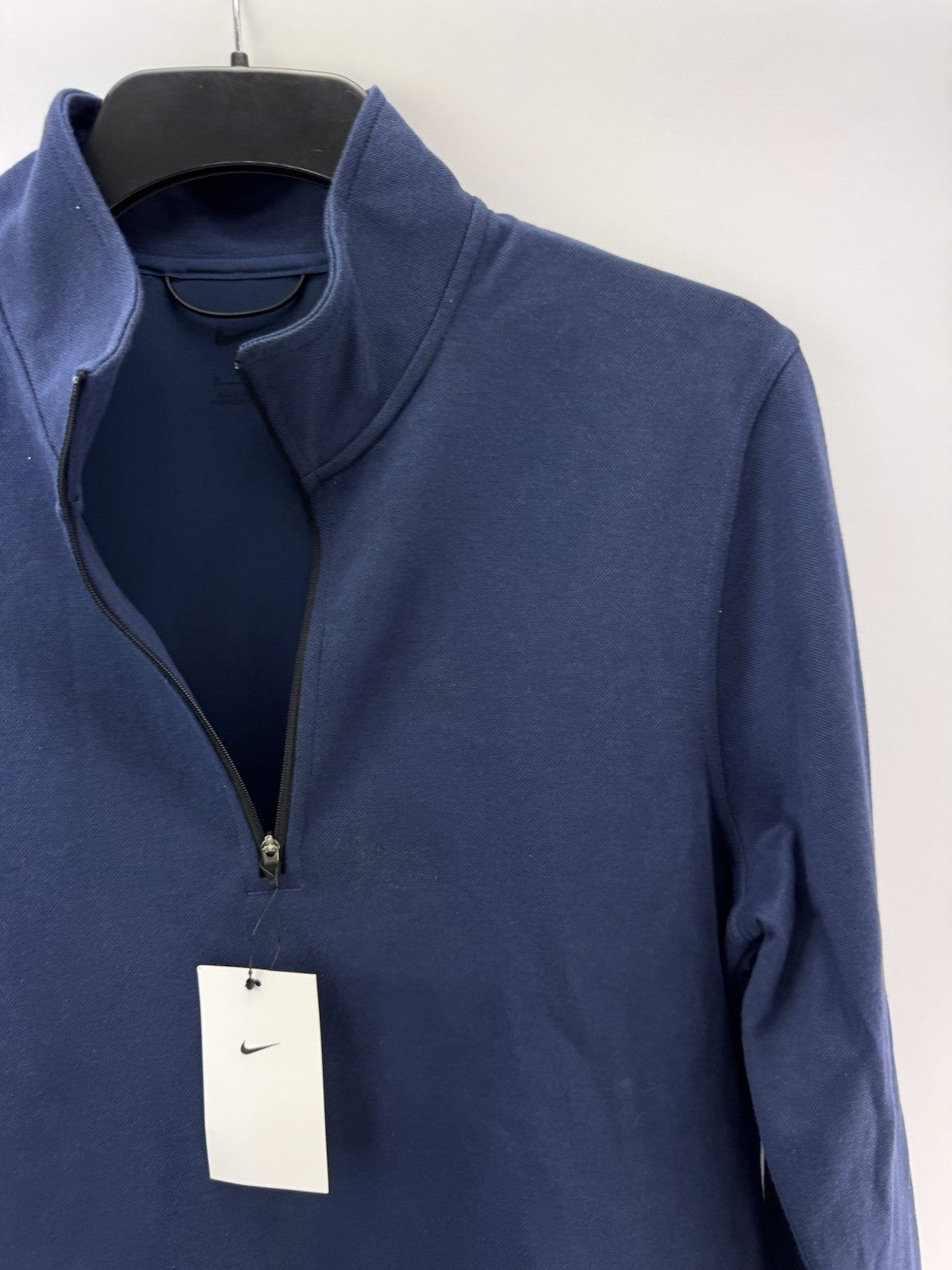 Nike Golf Pullover Pique Tour 1/2 Zip /Navy /UK Medium /New /262233