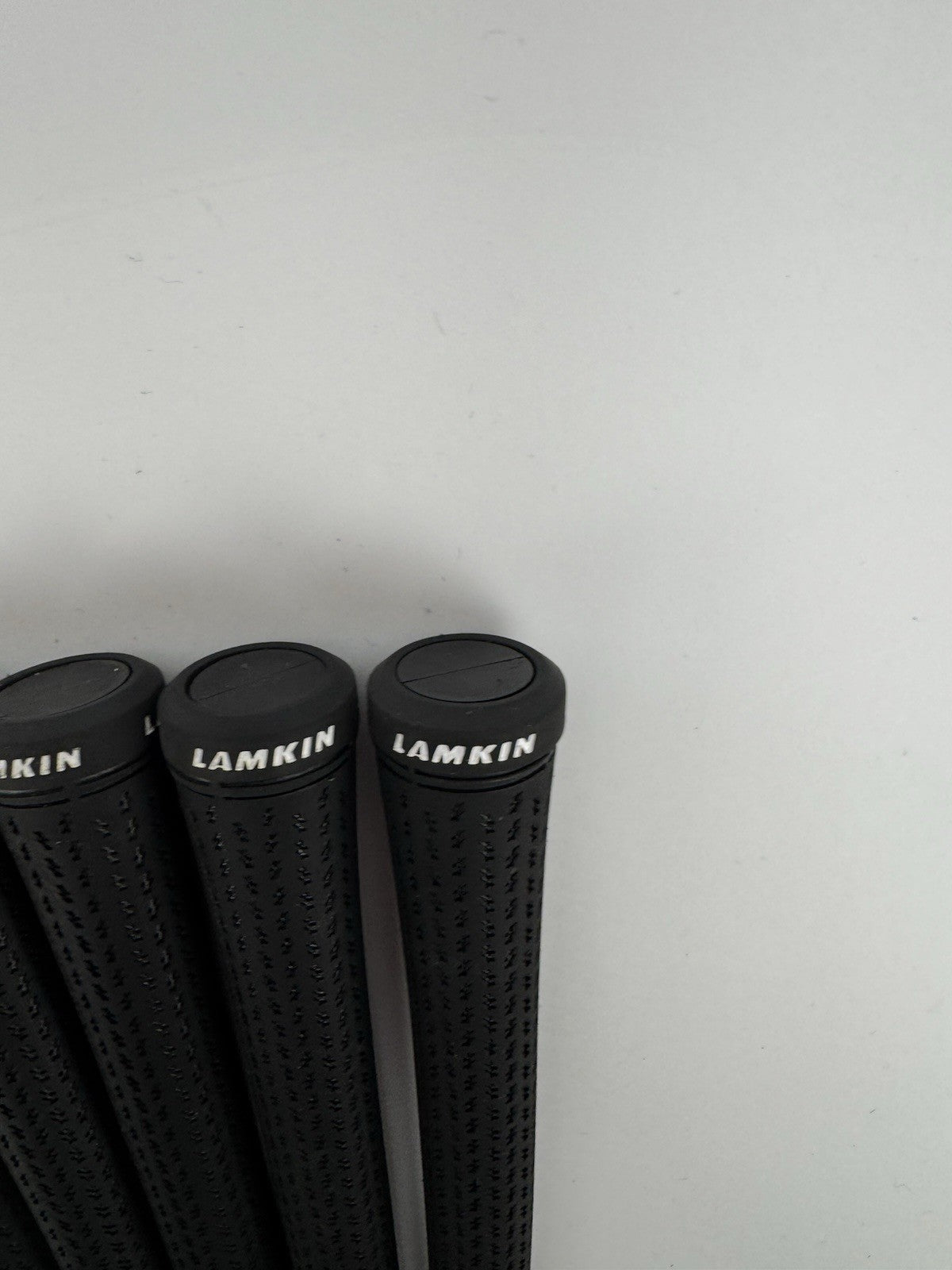 Lamkin Crossline 360 Golf Grips (6) Mens Standard /Black/White /Pulled /313648